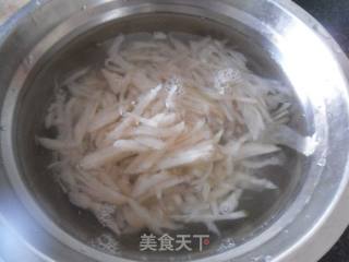 肉丝炒咸菜的做法步骤：3