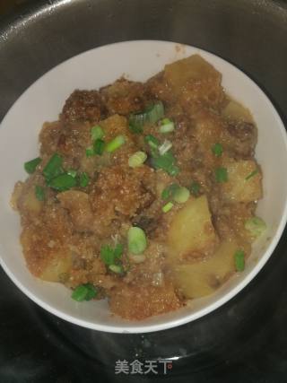 *团圆饭*牛肉粉蒸的做法步骤：10