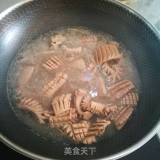 爆炒腰花的做法步骤：4