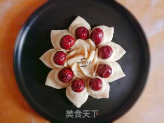 枣馒头之花开富贵的做法步骤：9