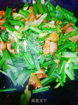 蒜苗回锅肉的做法步骤：5