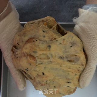 蛋黄肉松海苔雪花酥的做法步骤：8