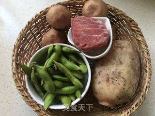 莲藕肉丁的做法步骤：1