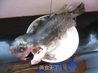 清蒸海参斑鱼的做法步骤：3