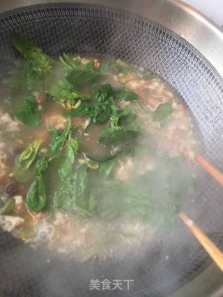 肉丁海参疙瘩汤的做法步骤：15