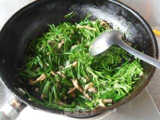 肉丝韭菜的做法步骤：9