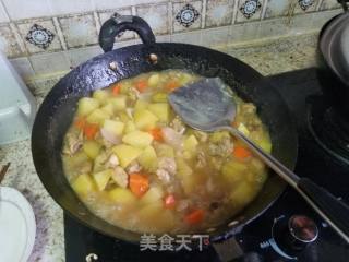咖喱鸡肉饭的做法步骤：8