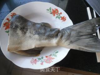 三丝咸鱼尾的做法步骤：4