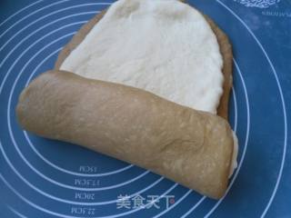 双色方面包的做法步骤：9