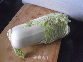 素炒白菜的做法步骤：1