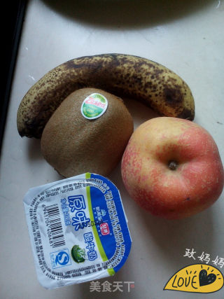 大果粒酸奶的做法步骤：1