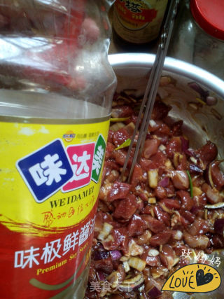 烤肉串的做法步骤：2