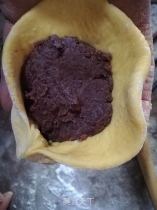 红豆福寿饼的做法步骤：5