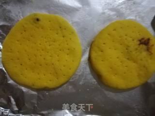 南瓜红豆沙馕的做法步骤：8