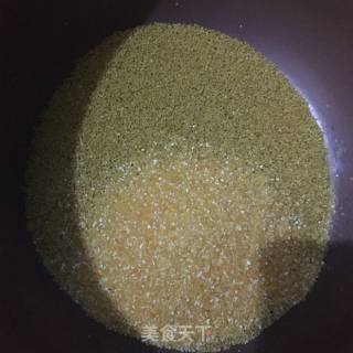 小米玉米粥的做法步骤：3
