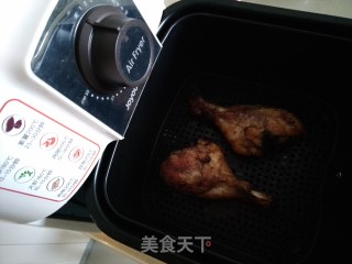 香烤琵琶腿（空气炸锅版）的做法步骤：8