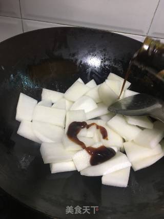 牛筋焖萝卜的做法步骤：4