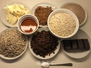 燕麦巧克力棒的做法步骤：1