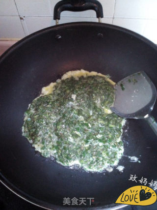 香椿炒鸡蛋的做法步骤：5