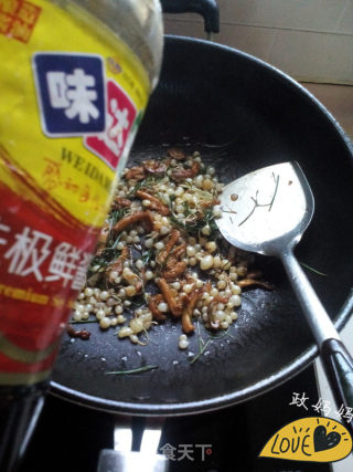 肉丝小根蒜的做法步骤：6