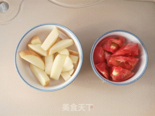 土豆烩茄子的做法步骤：4