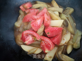 土豆烩茄子的做法步骤：9