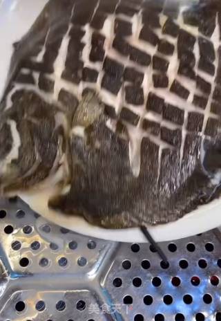清蒸多宝鱼的做法步骤：4