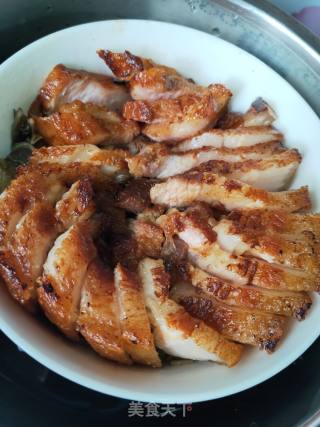 梅菜扣肉的做法步骤：6