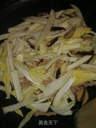 炒白菜头的做法步骤：7