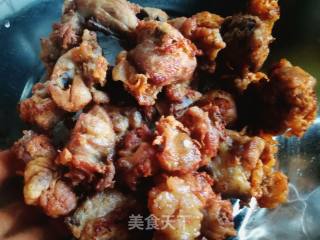 #团圆饭##家乡美食#孜然鸡块的做法步骤：12