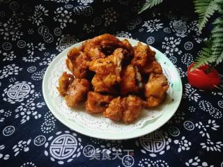 #团圆饭##家乡美食#孜然鸡块的做法步骤：14