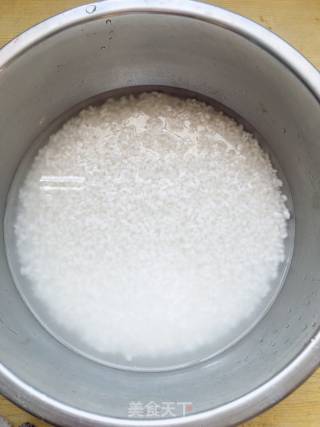 蒸白地瓜米饭的做法步骤：2