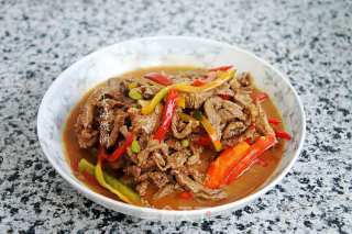 嫩炒牛肉条的做法步骤：9