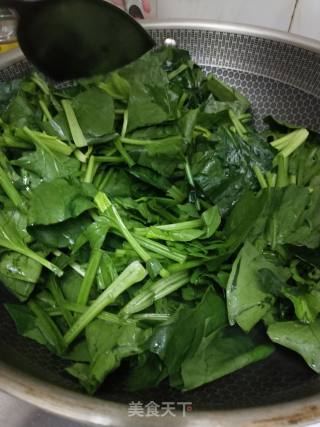 猪油菠菜的做法步骤：4