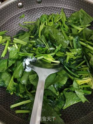 猪油菠菜的做法步骤：5