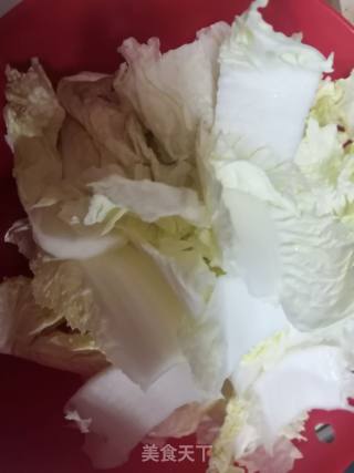家常菜——醋溜大白菜的做法步骤：2