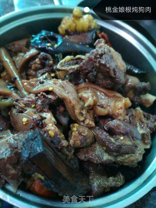 萝卜苗炖兔肉的做法步骤：9