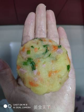 土豆饼的做法步骤：9