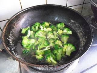 蒜末西兰花的做法步骤：3