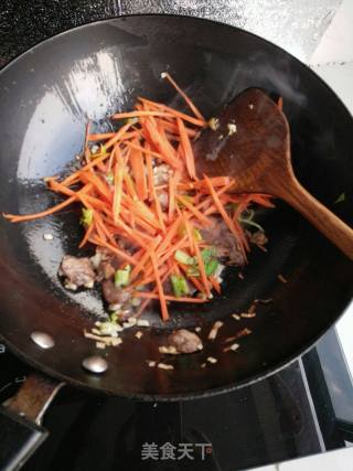 荞麦炒面的做法步骤：7