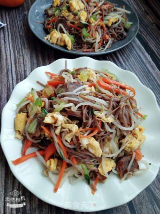 荞麦炒面的做法步骤：15