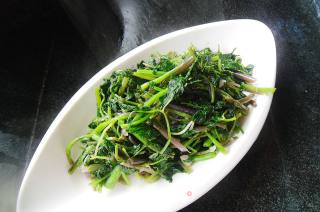 蒜香野芹菜的做法步骤：8
