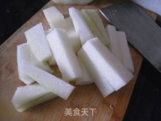 泰式辣酱烧冬瓜的做法步骤：2