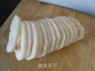 糖醋藕片的做法步骤：3