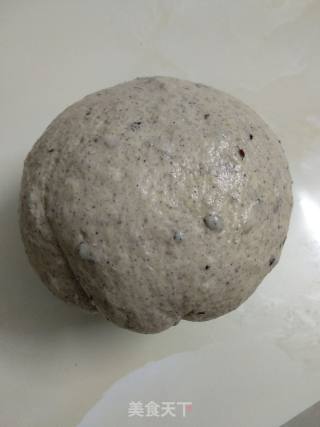 红枣黑米馒头的做法步骤：5