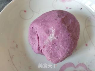 紫薯南瓜玫瑰蒸馒头的做法步骤：4