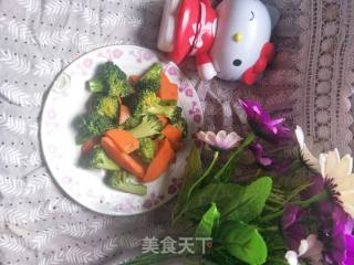素炒西兰花的做法步骤：6