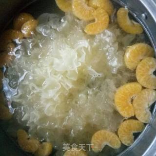 #年味#    银耳红桔羹的做法步骤：8