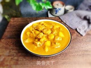 咖喱土豆炖鸡翅的做法步骤：10