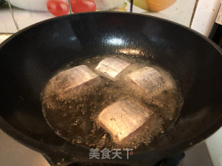 白菜帮炖带鱼的做法步骤：4